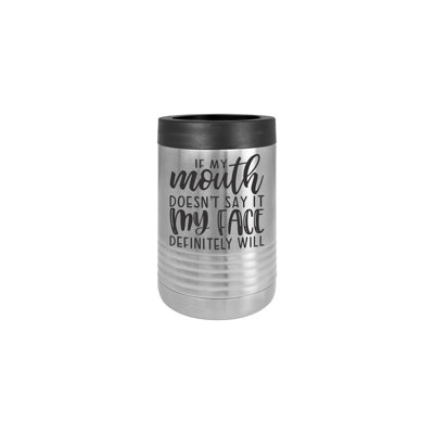 Stainless Steel Can Cooler Trinx Color Silver