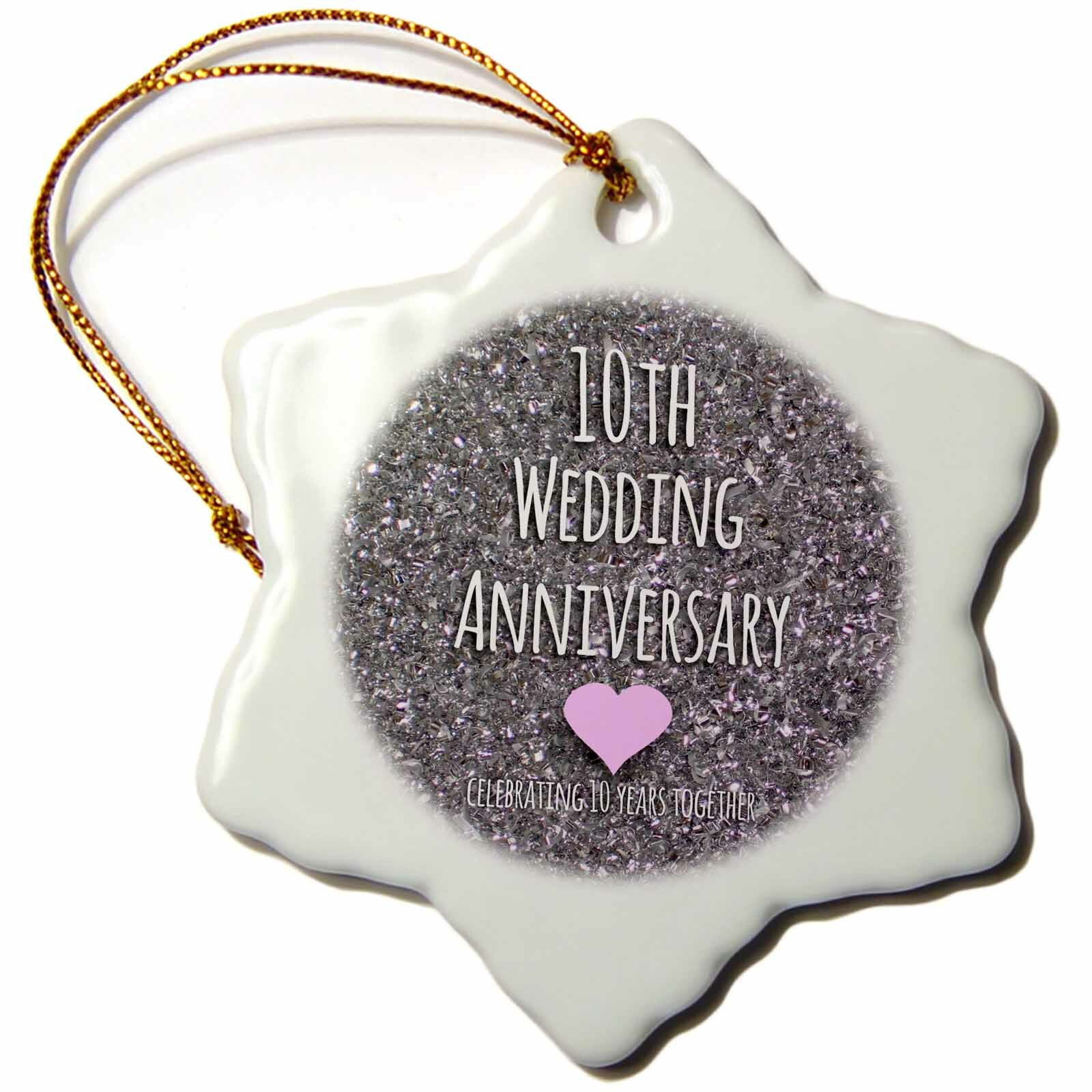 10th anniversary ornament