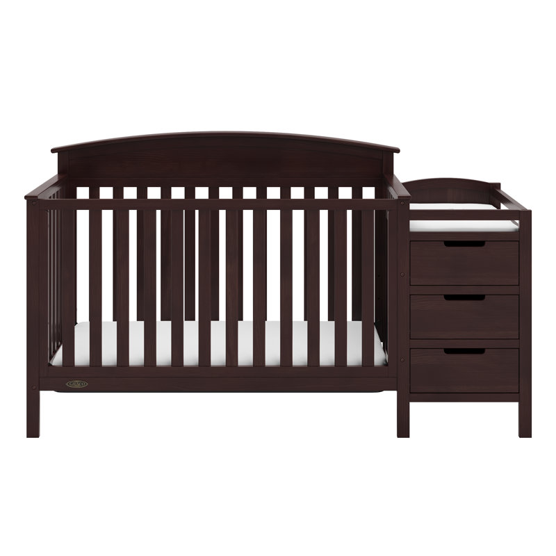 graco crib and changing table set