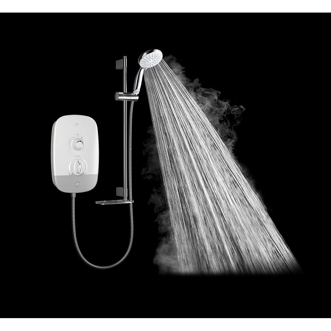 Meta Power Shower with Adjustable Shower Head gray,white