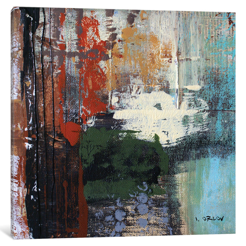 East Urban Home Busy Urban City By Irena Orlov Painting Print On