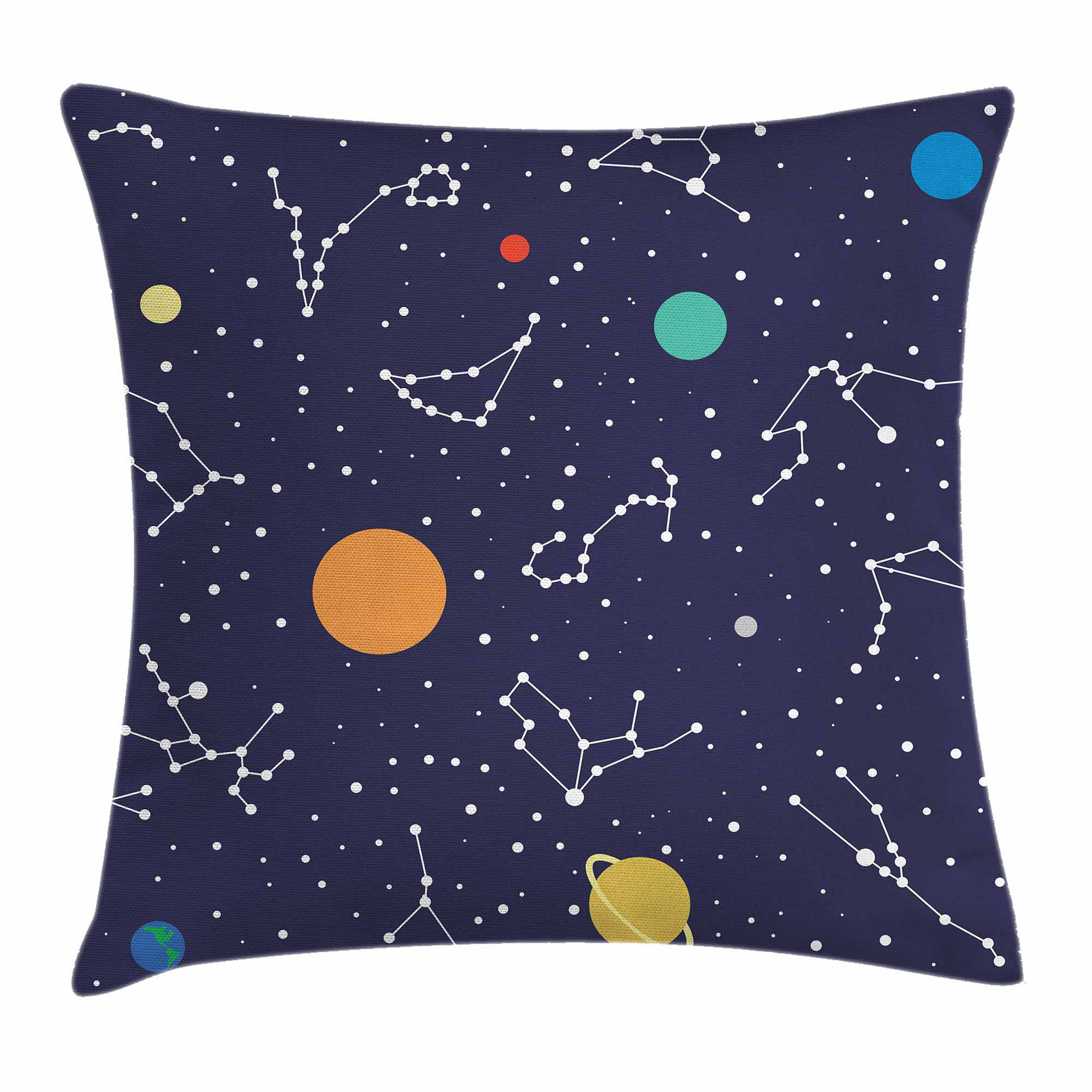 Ambesonne Constellation Zodiac Square Pillow Cover Wayfair