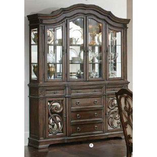 Go to store & view more images Fleur De Lis Living Curt China Cabinet