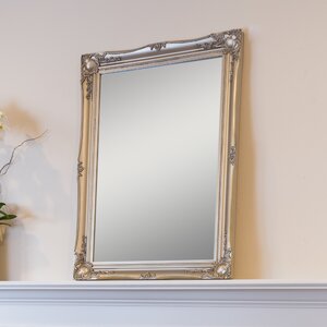 Wood Frame Vanity Mirror
