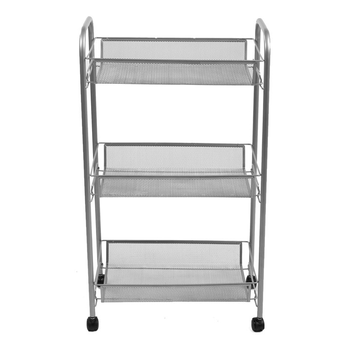 Mind Reader 3 Tier Mobile Office Utility Cart Reviews Wayfair Ca 3 Tier Mobile Office Utility Cart