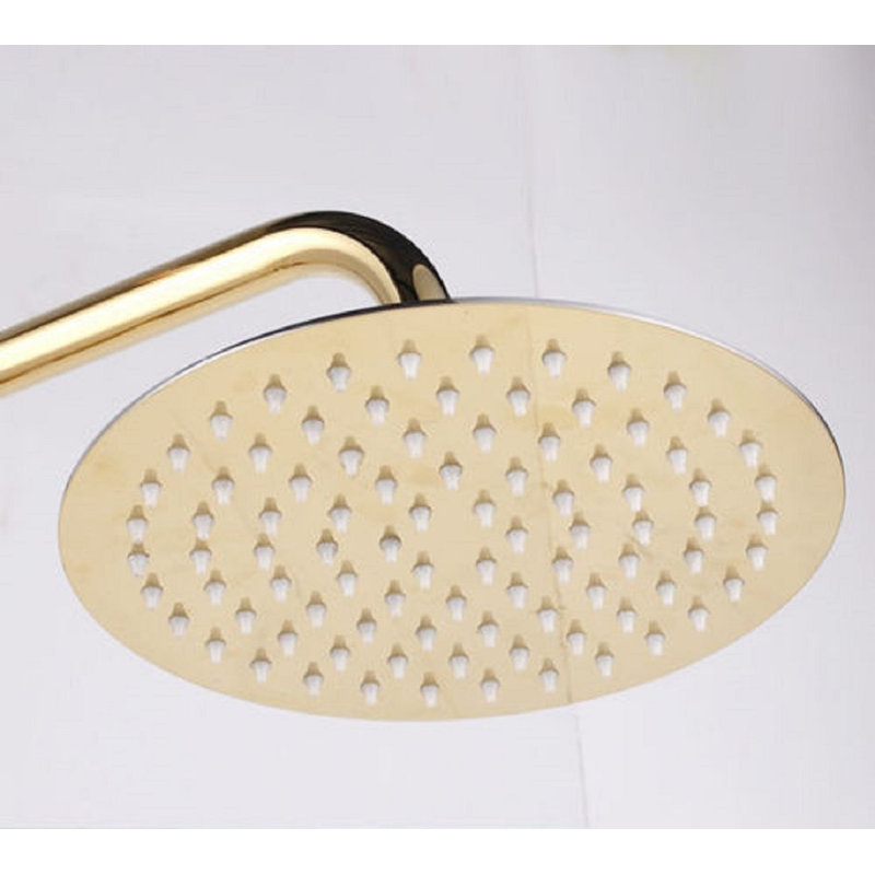 Fontanashowers Plated Ultrathin Fixed Shower Head Wayfair Plated Ultrathin Fixed Shower Head