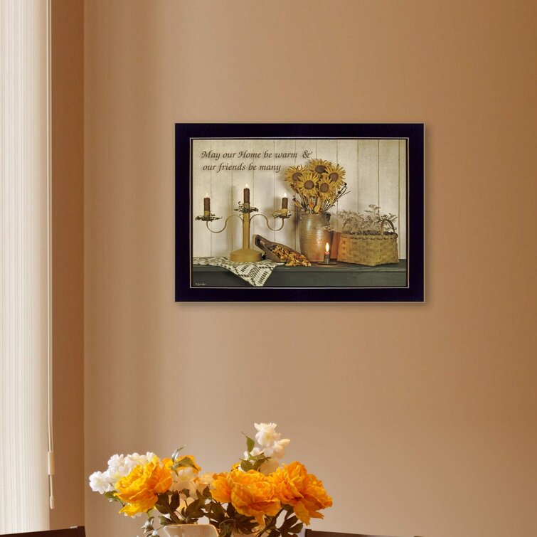 "Our Home" By Susie Boyer Hang Framed Print Black Frame