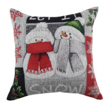 outdoor snowman pillows