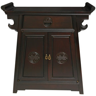 Oriental Furniture Cabinets Chests You Ll Love Wayfair Lacquer Altar Accent Cabinet By Oriental Furniture