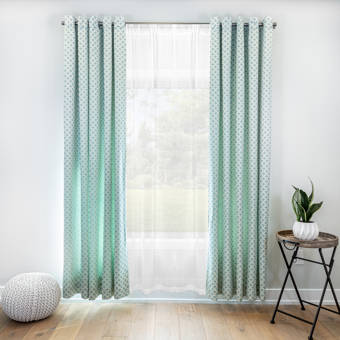 Ebern Designs Lacie Mae Extra Wide Blackout Thermal Grommet Panel Pair Wayfair