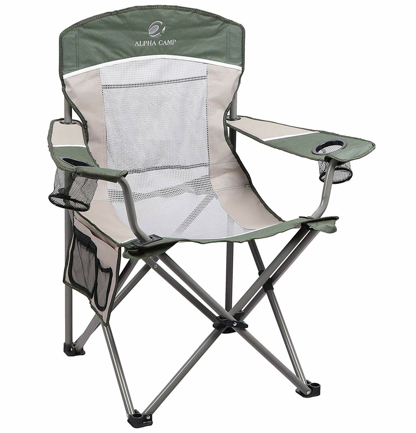 reclining folding camp chair