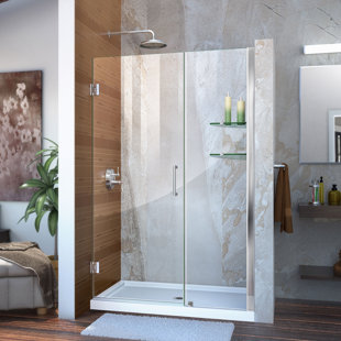 Glass Warehouse 46 5 X 78 Hinged Frameless Shower Door