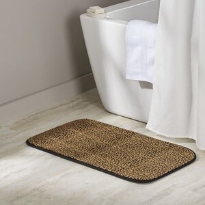 Shadai Leopard Faux Fur Bath Mat