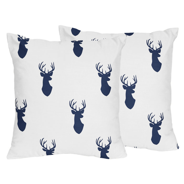 Sweet Jojo Designs Woodland Deer Throw Pillow Reviews Wayfair Ca