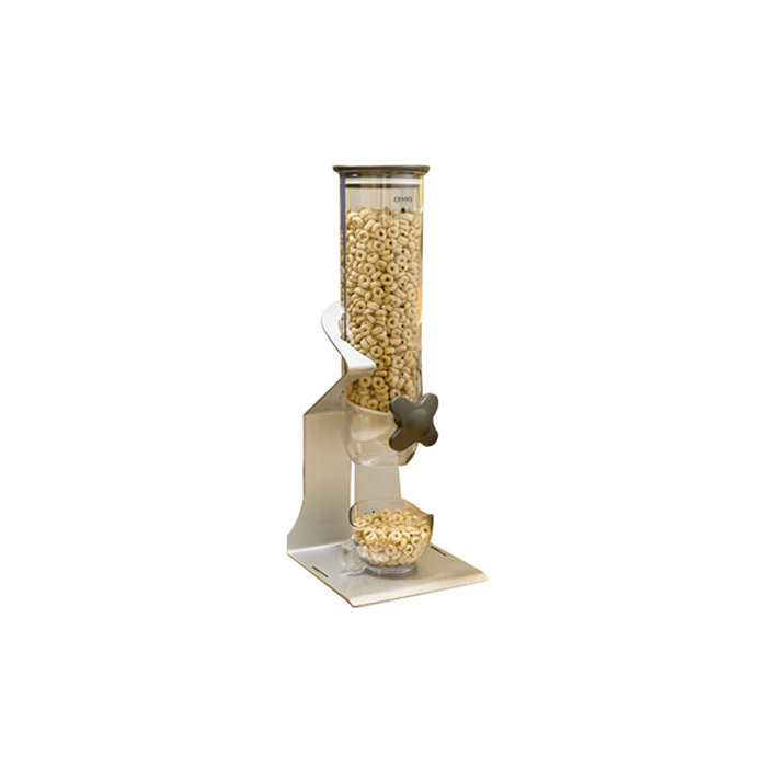 Zevro Single Countertop Dry Food Cereal Dispenser Reviews