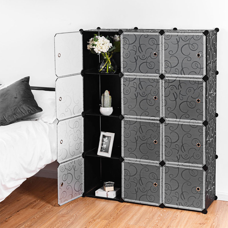 Rebrilliant Rutledge 43 5 W Diy 12 Cube Portable Storage