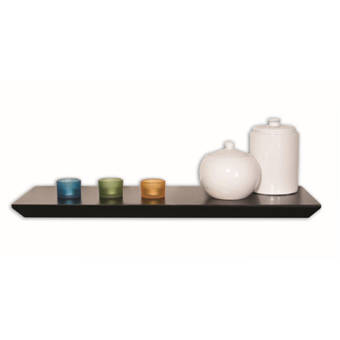 World Menagerie Gutierrez Agate Wooden Floating Shelf Wayfair