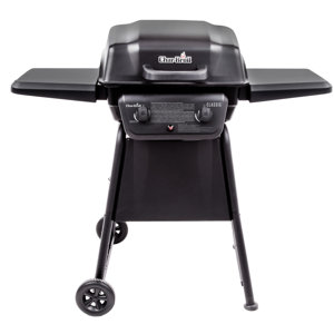 Classic 2-Burner Propane Gas Grill with Side Shelves