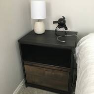 Trent Austin Design Taumsauk 1 Drawer Nightstand In Dark Brown Reviews Wayfair