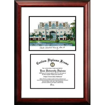 Campus Images Florida International University Tassel Box And Diploma Frame Diploma Frames
