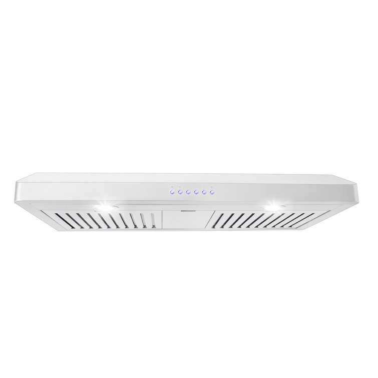 proline range hoods 600 cfm ducted under cabinet range hood