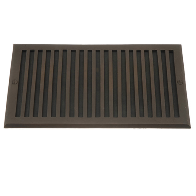 The Copper Factory Solid Cast Oversized Cold Air Return Decorative Contemporary Cover In Bronze Wayfair