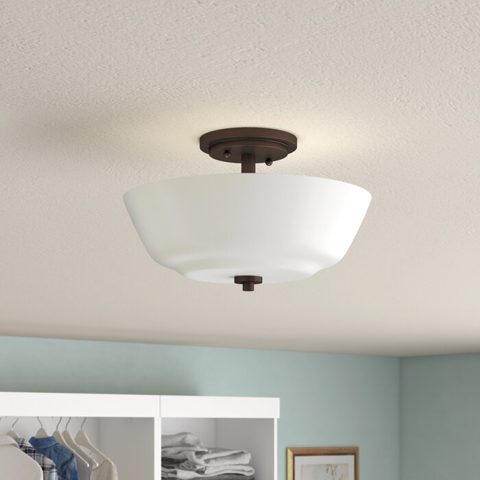 Torbett 2 Light Semi Flush Mount