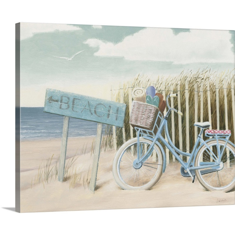 Beach Days V Giclee Stretched Canvas Artwork 30 x 30 Global Gallery James Wiens