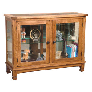Fresno Console Curio Cabinet by Loon P..