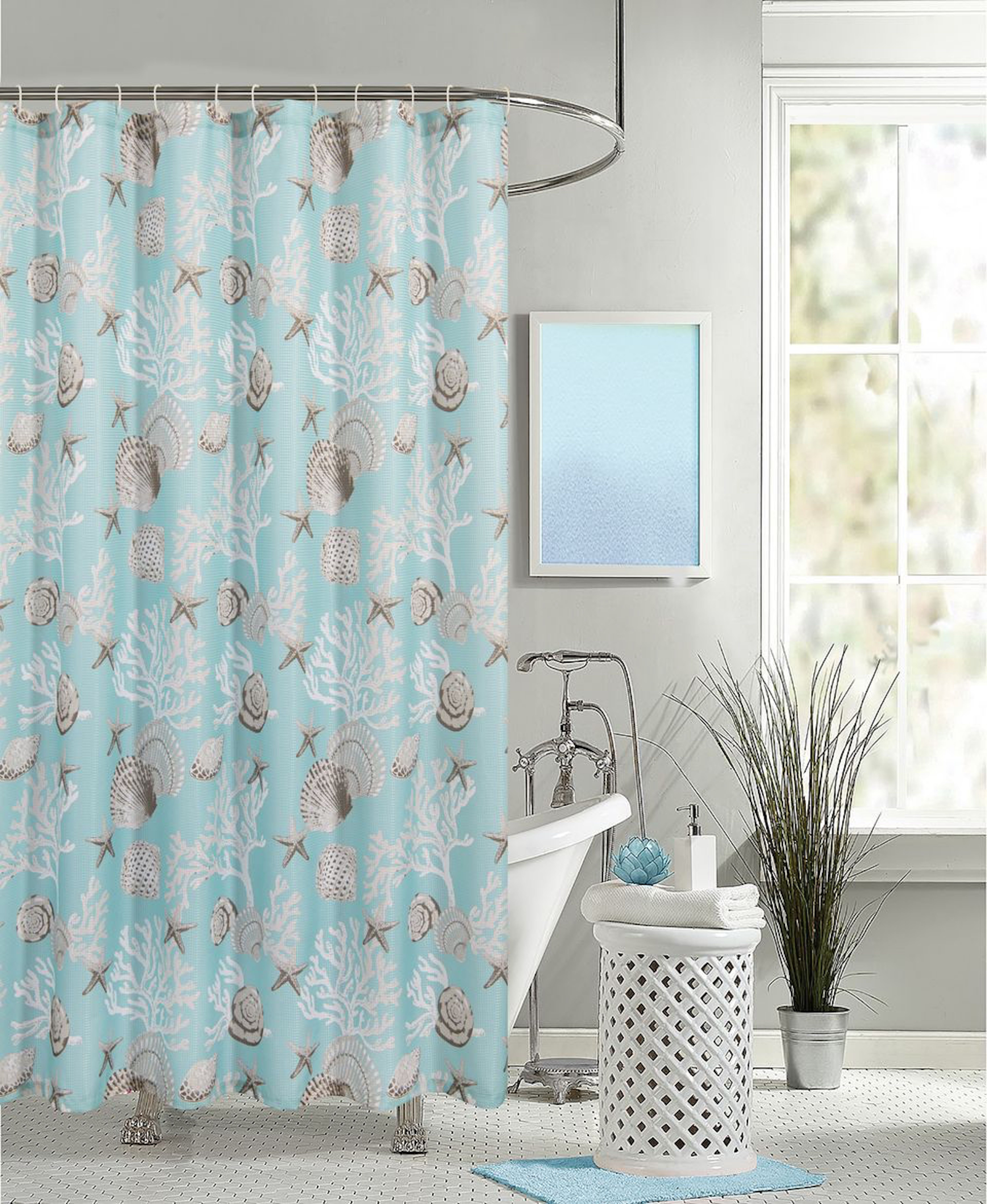 Dovecove Single Shower Curtain Hooks Wayfair