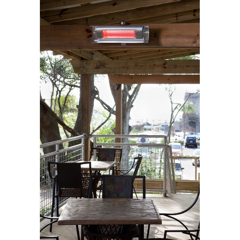 Fire Sense 1500 Watt Electric Ceiling Mounted Patio Heater