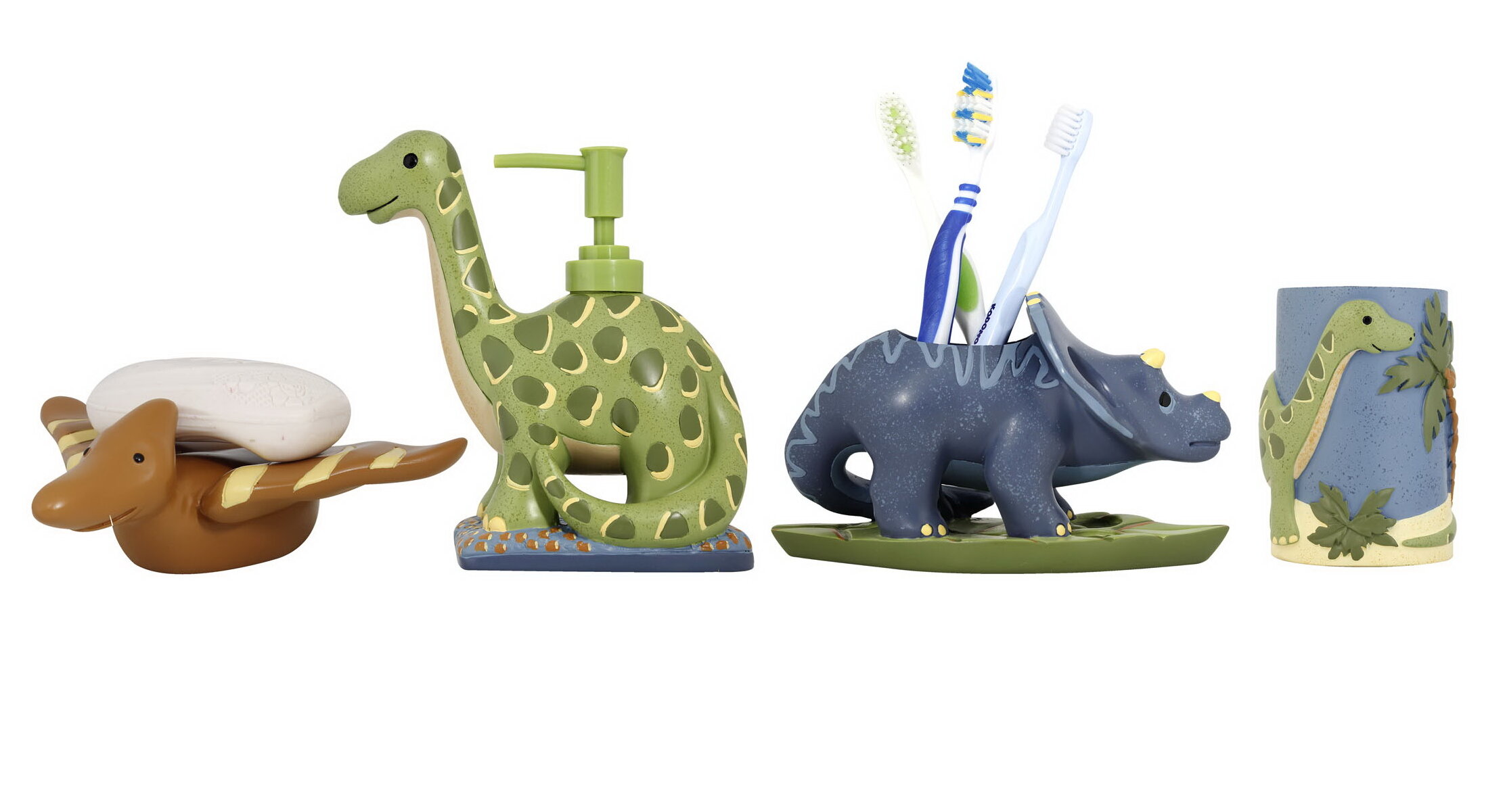 dinosaur bathroom set