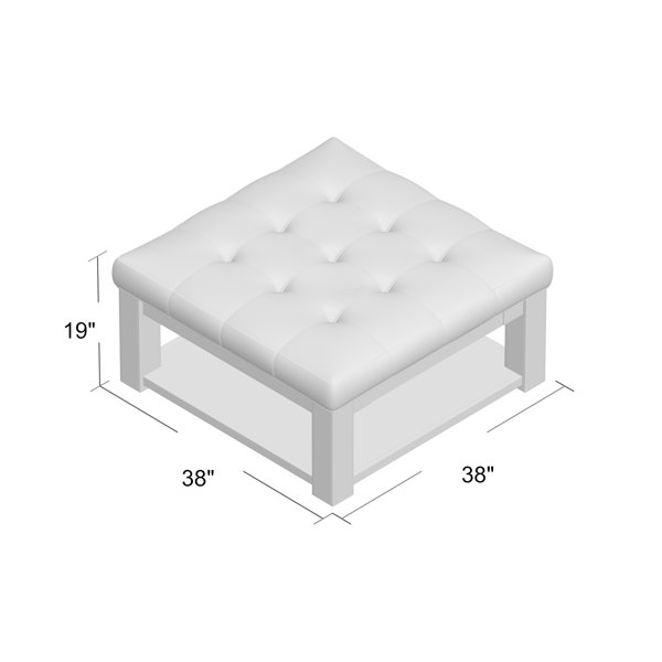 Abshire Tufted Cocktail Ottoman Reviews Joss Main