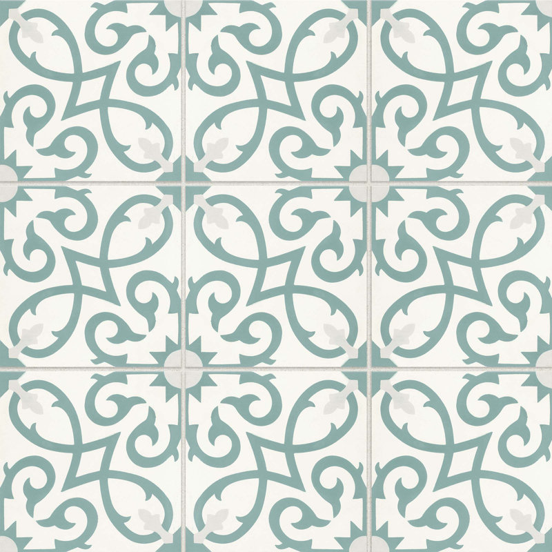 Bedrosians Remy 8 X 8 Cement Spanish Wall Floor Tile Wayfair