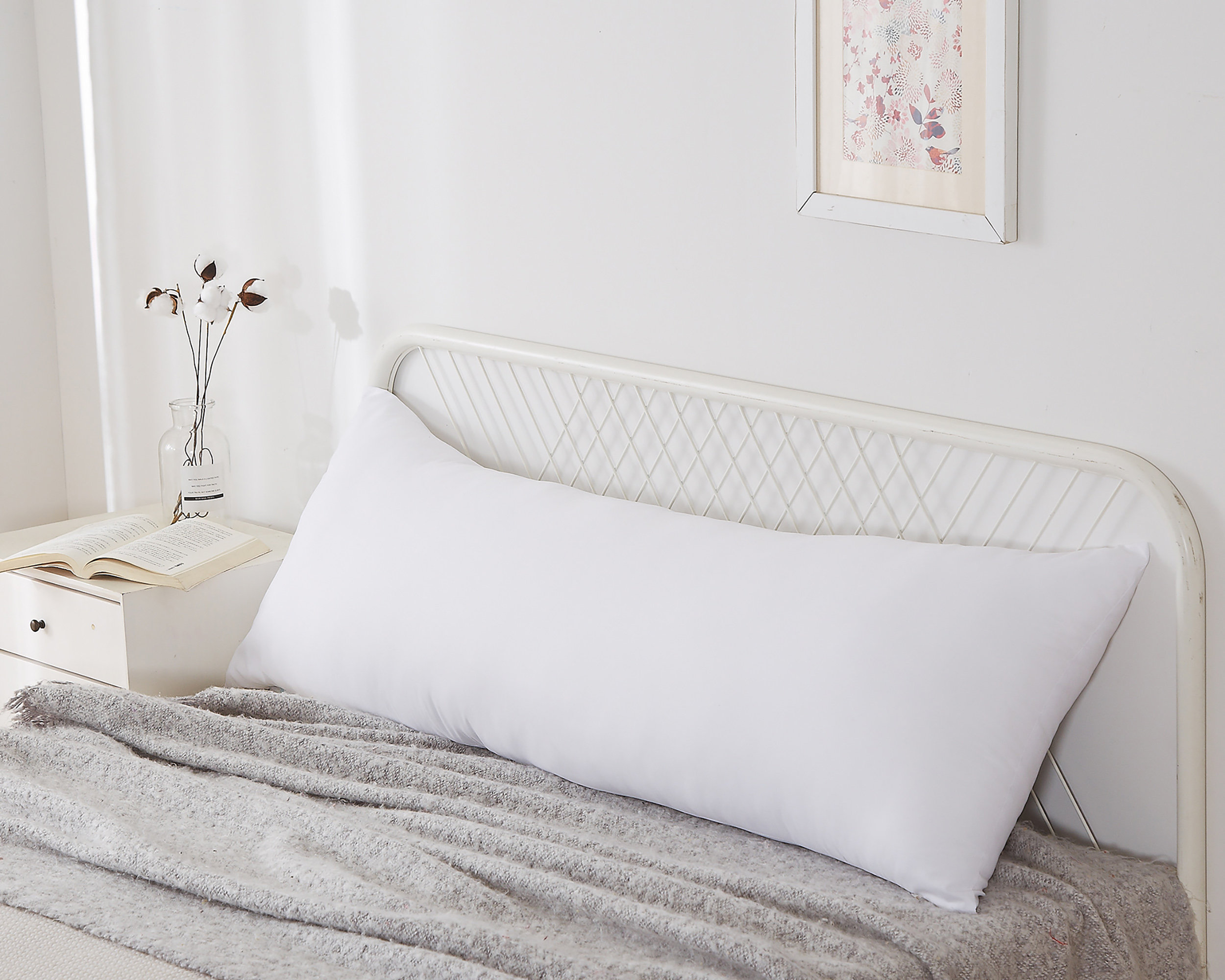 Alwyn Home Jill Soft Hypoallergenic Medium Polyester Body Pillow