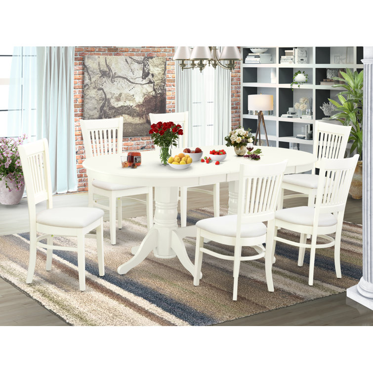 Alcott Hill® Kapteyn Butterfly Leaf Solid Wood Dining Set | Wayfair