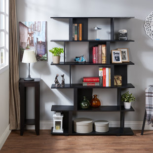 Go to store & view more images Snowden Geometric Bookcase by Darby Home Co