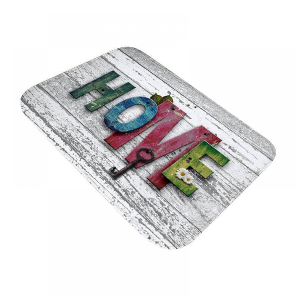 East Urban Home Runner Rugs With Rubber Backing Non Slip Absorbent Resist Dirt Entrance Rug Soft Area Rug Thickened Flannel Nursery Rug Bedroom Living Room Home Kitchen Hallway Laundry Carpet 40 60cm