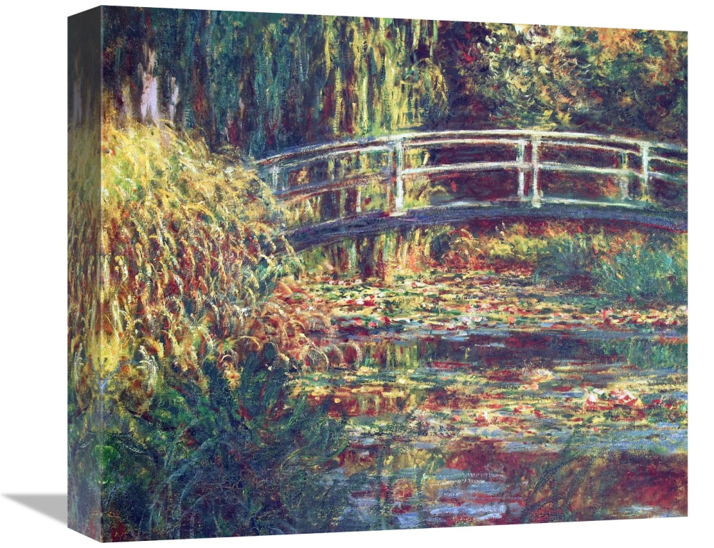 Vault W Artwork Le Bassin Aux Nympheas Harmonie Rose by Claude Monet