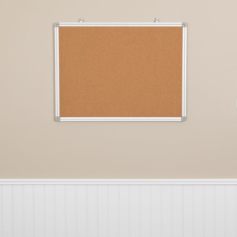 Offex Series Wall Mounted Bulletin Board | Wayfair