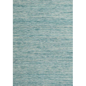 East Urban Home Contemporary Gray Sea Blue Area Rug Wayfair