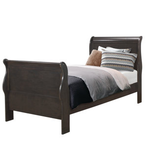 Allenville Sleigh Bed by Alcott Hill