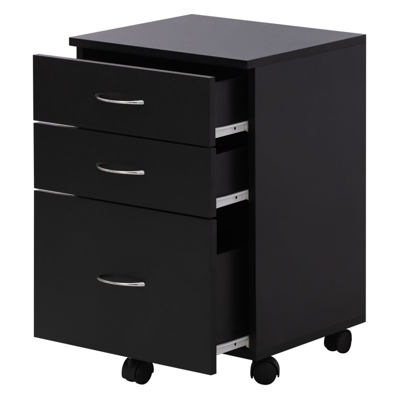 Symple Stuff Polizzi 3 Drawer Storage Mobile Vertical Filing