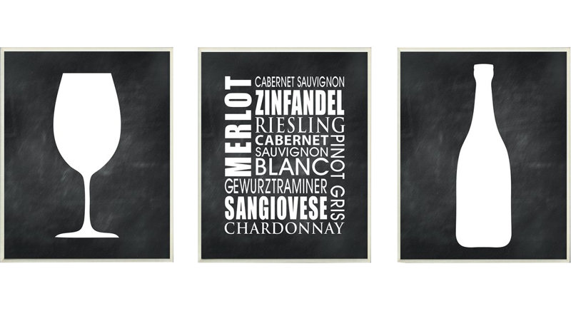 Ebern Designs Wine Glass Bottle And Typography Black And White Graphic Art Wall Plaque Set Reviews Wayfair 5 bottle painting ideas bottle art. wayfair