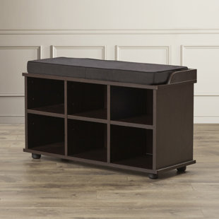 Go to store & view more images Charlton Home Arch Hill 6 Cubby Storage Bench