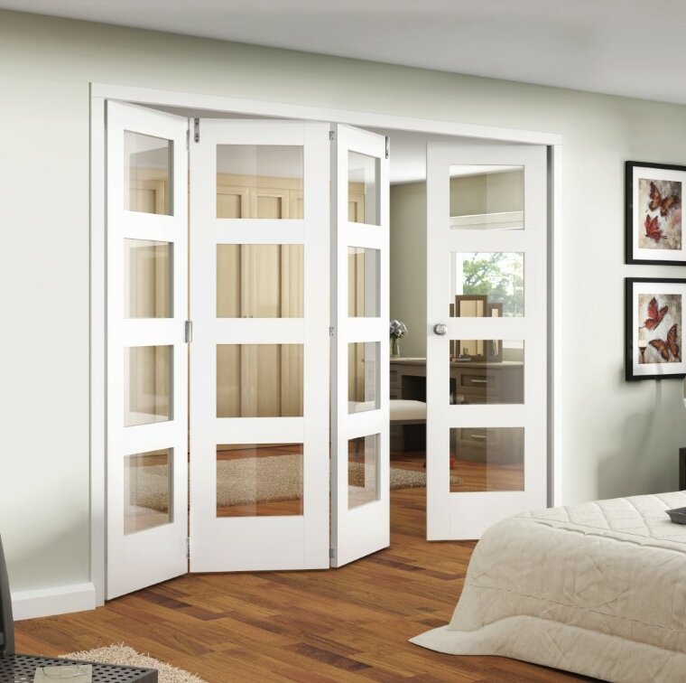 Curated By Jeld-Wen Bi-Fold Door Primed | Wayfair.co.uk