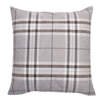 large checked cushions