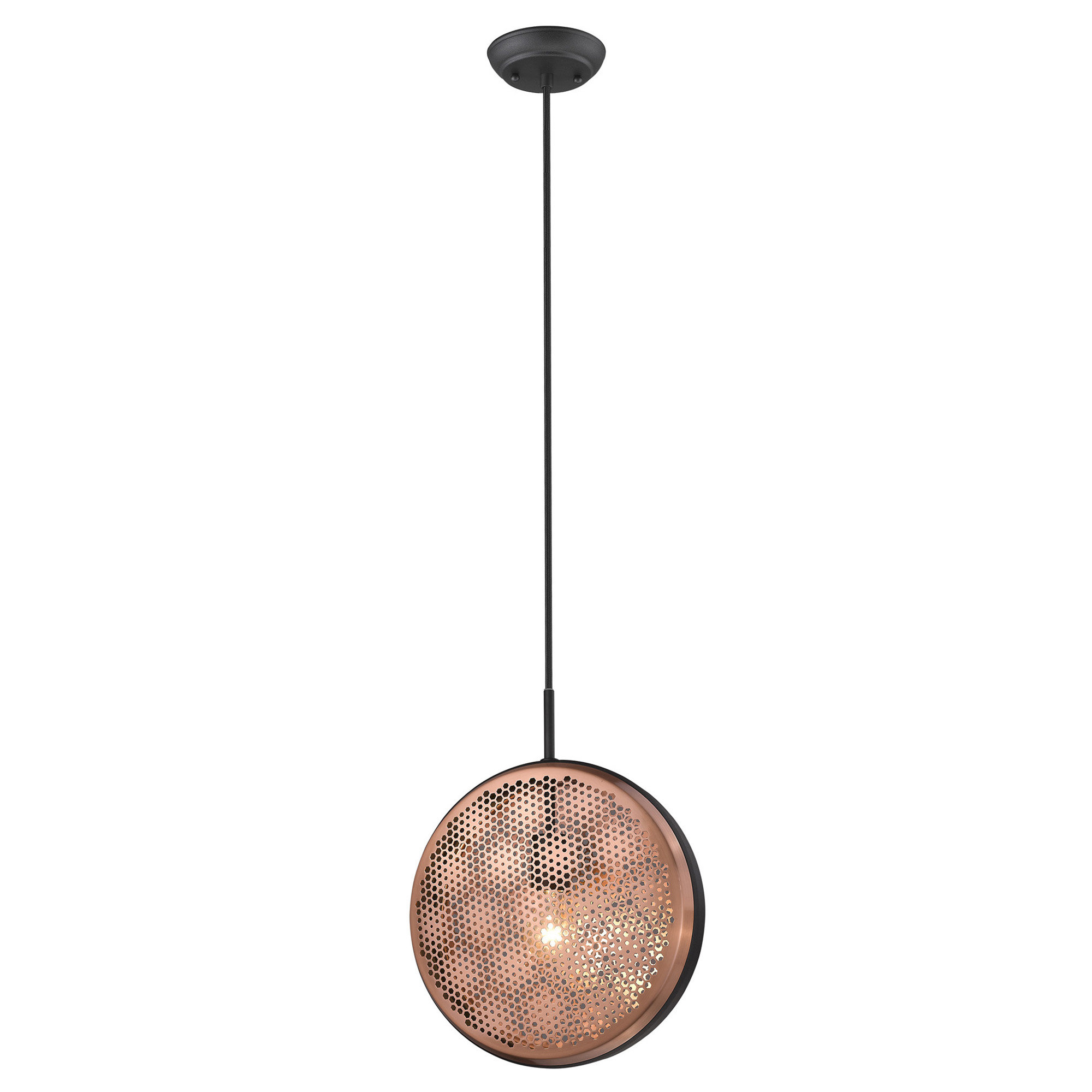 Ivy Bronx Beloit 1 Light Single Geometric Pendant Wayfair