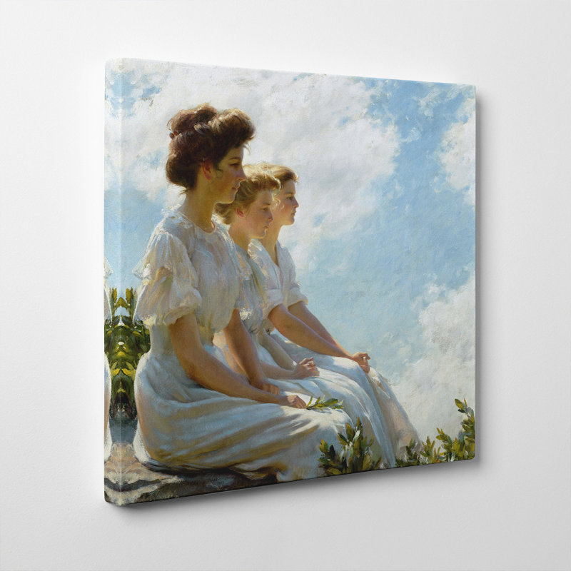 East Urban Home On The Heights By Charles Courtney Curran