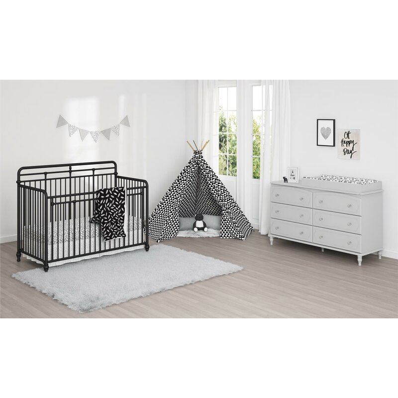 monarch hill hawken crib black